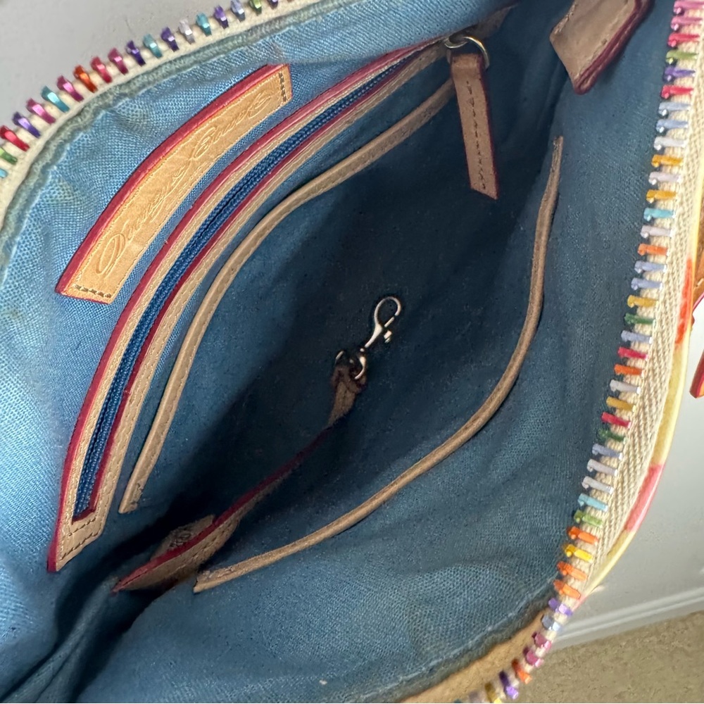 Dooney & Bourke Rainbow Adjustable Strap Crossbody Bag Multicolor - Picture 8 of 10